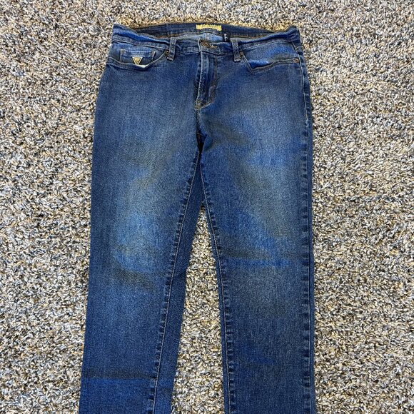 Guess Men’s Brit Rocker Slim Tapered Jeans – Stylish Slim Fit Denim - Picture 1 of 4